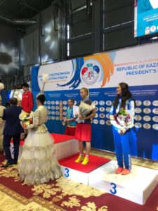 Анастасия Селина завоевала бронзу на международном турнире