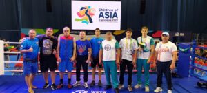 Финальный день соревнований по боксу среди юношей и девушек 15-16 лет на VII Международных спортивных игр «Дети Азии» в г. Владивосток.