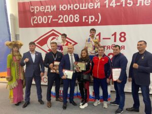 Всероссийские соревнования РФСО «Спартак» по боксу среди юношей 14-15 лет.